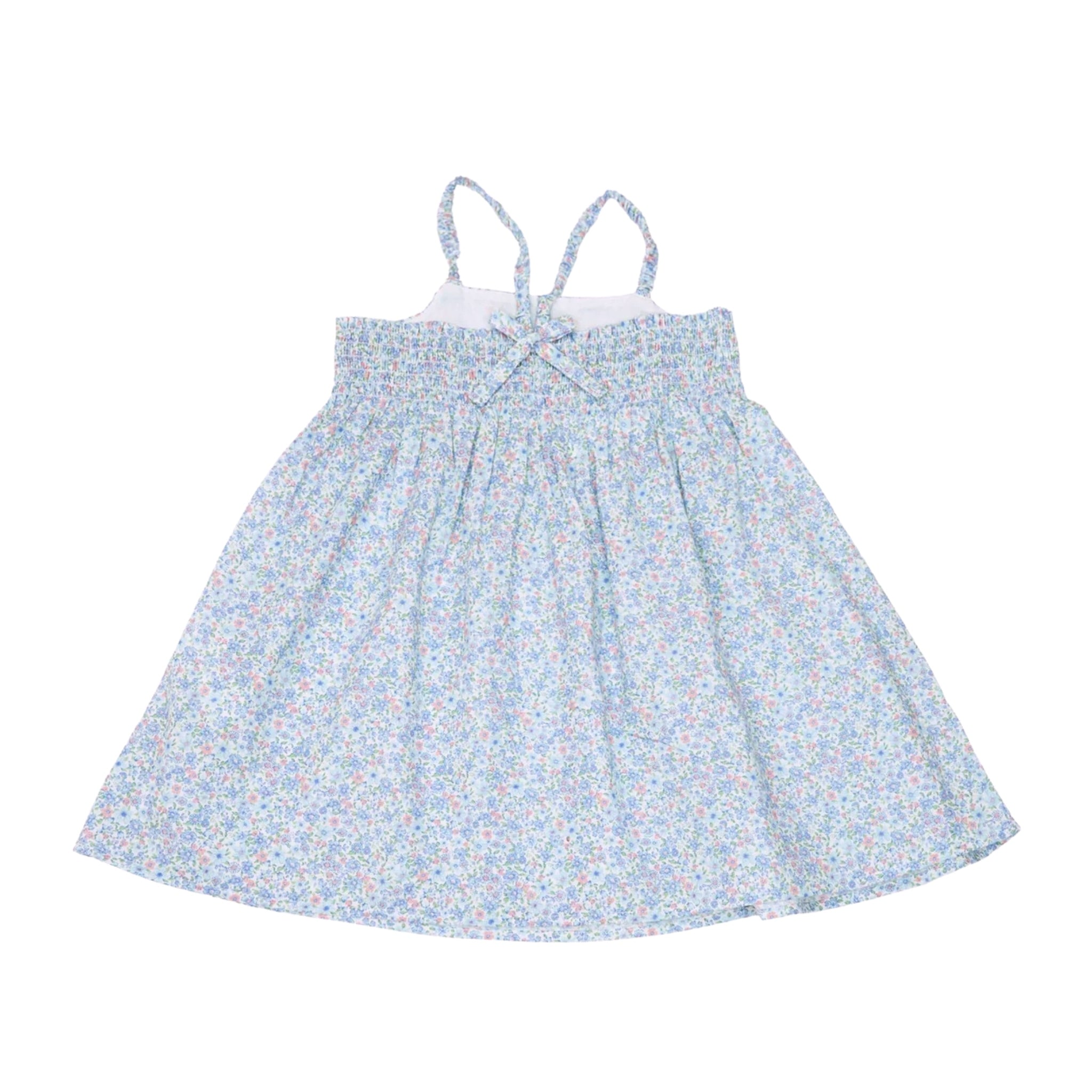 Mare Dress - Light Blue Flowers