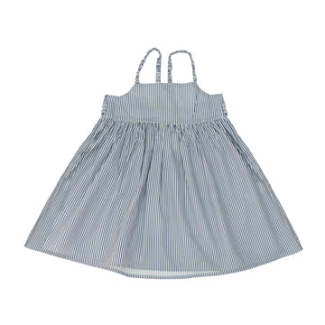 Mare Dress - Navy Stripes