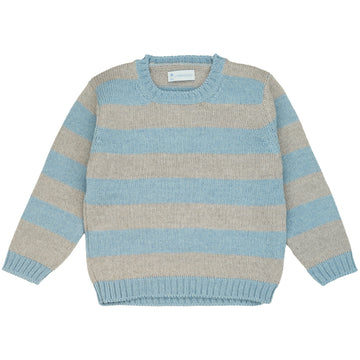 Carlo Jumper - Stripes Light Blue