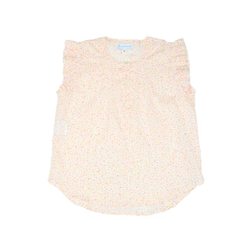 Lilly Shirt - Pink Yellow Flowers