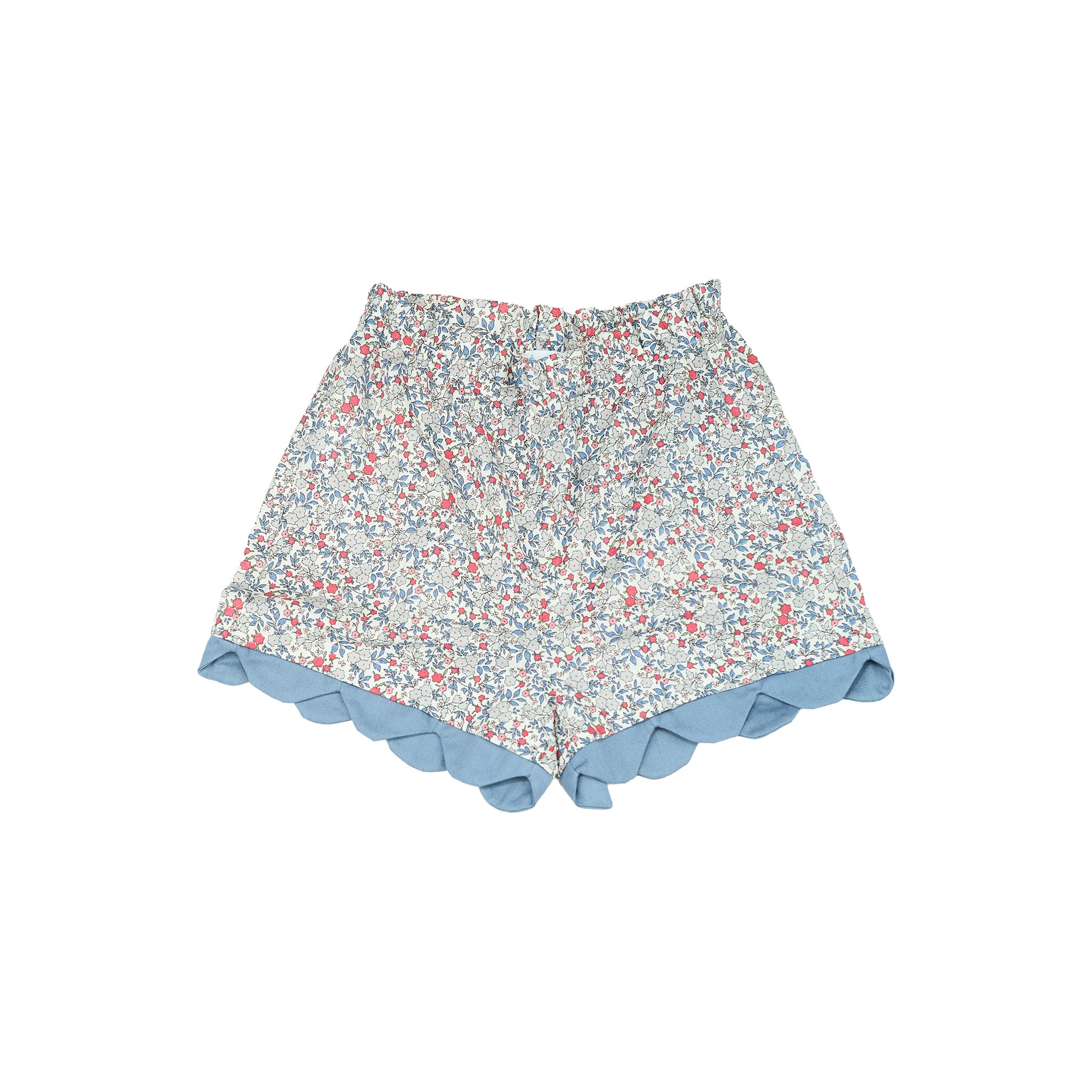 Waves Shorts - Grey Flowers