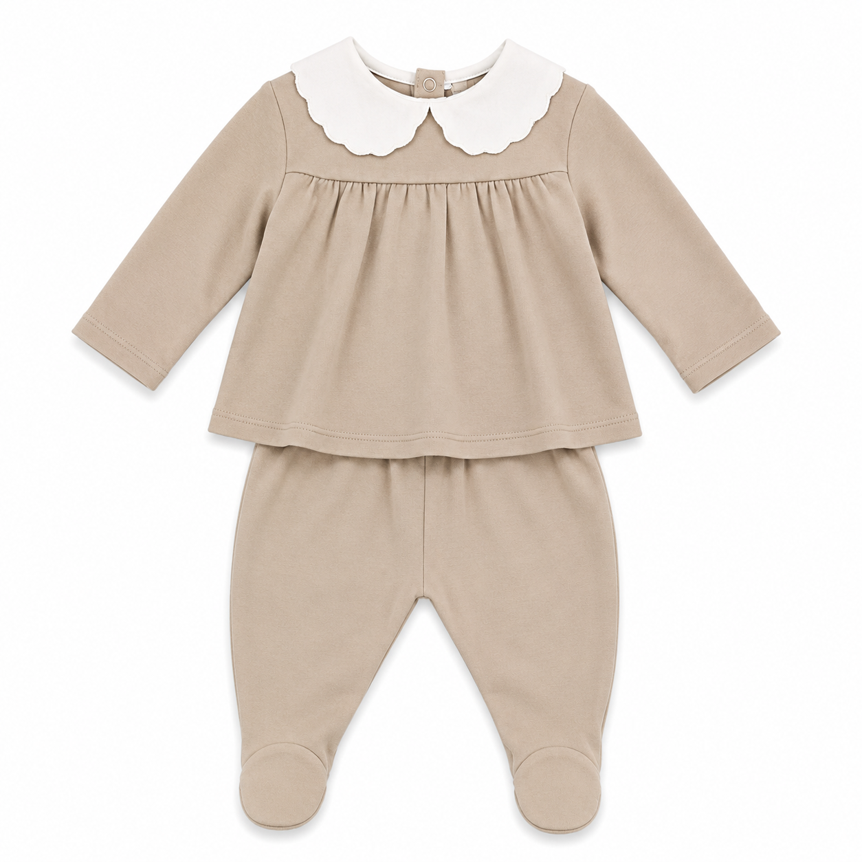 Jersey Baby Set - Beige