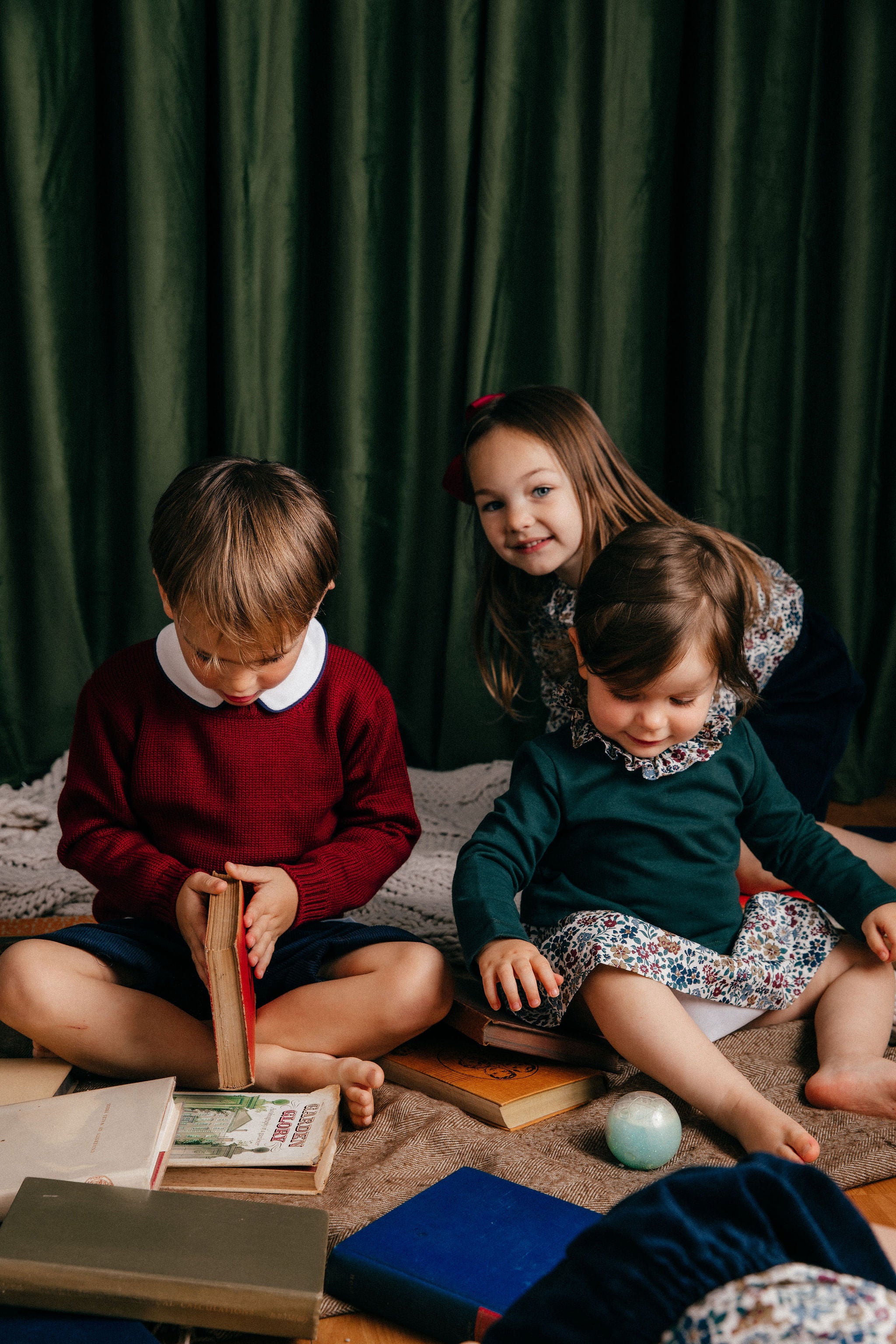 Velvet Shorts - Blue