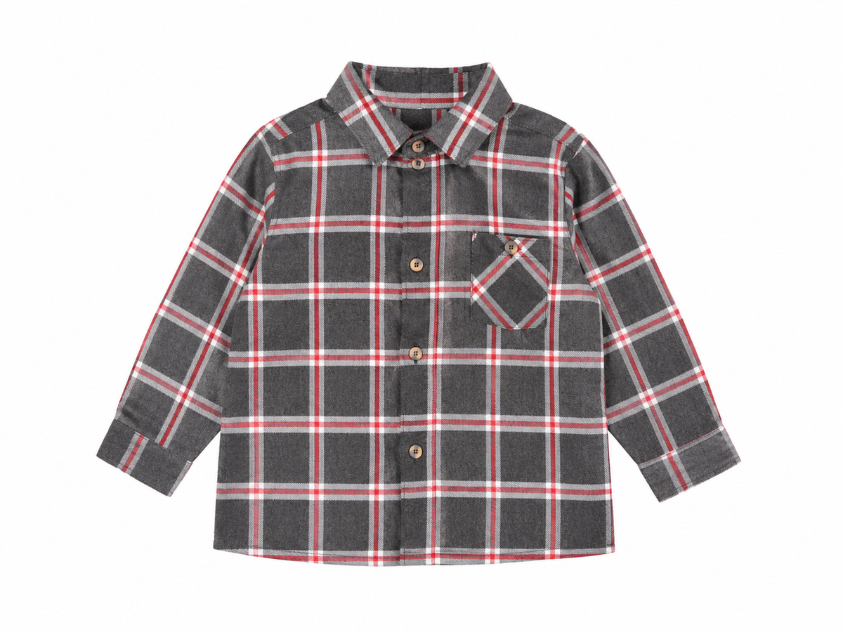 Shirt Checks - Blue and Red