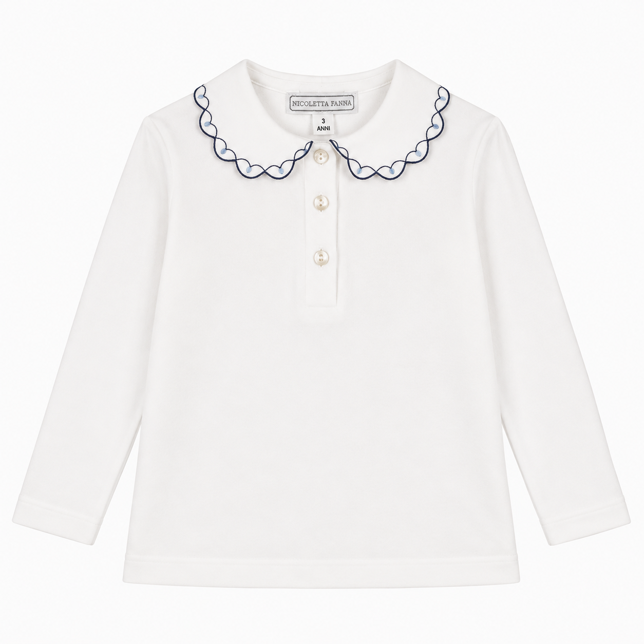Asia Top - Blue and Light Blue