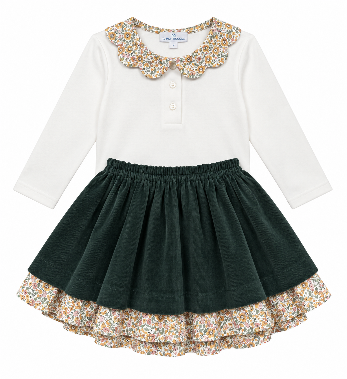 Giuli Polo - Green and Yellow Flowers