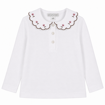 Asia Top - Brown and Pink