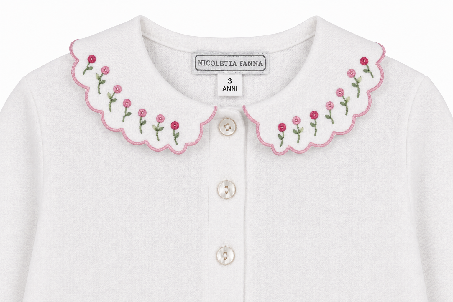 Asia Top - Pink Flowers