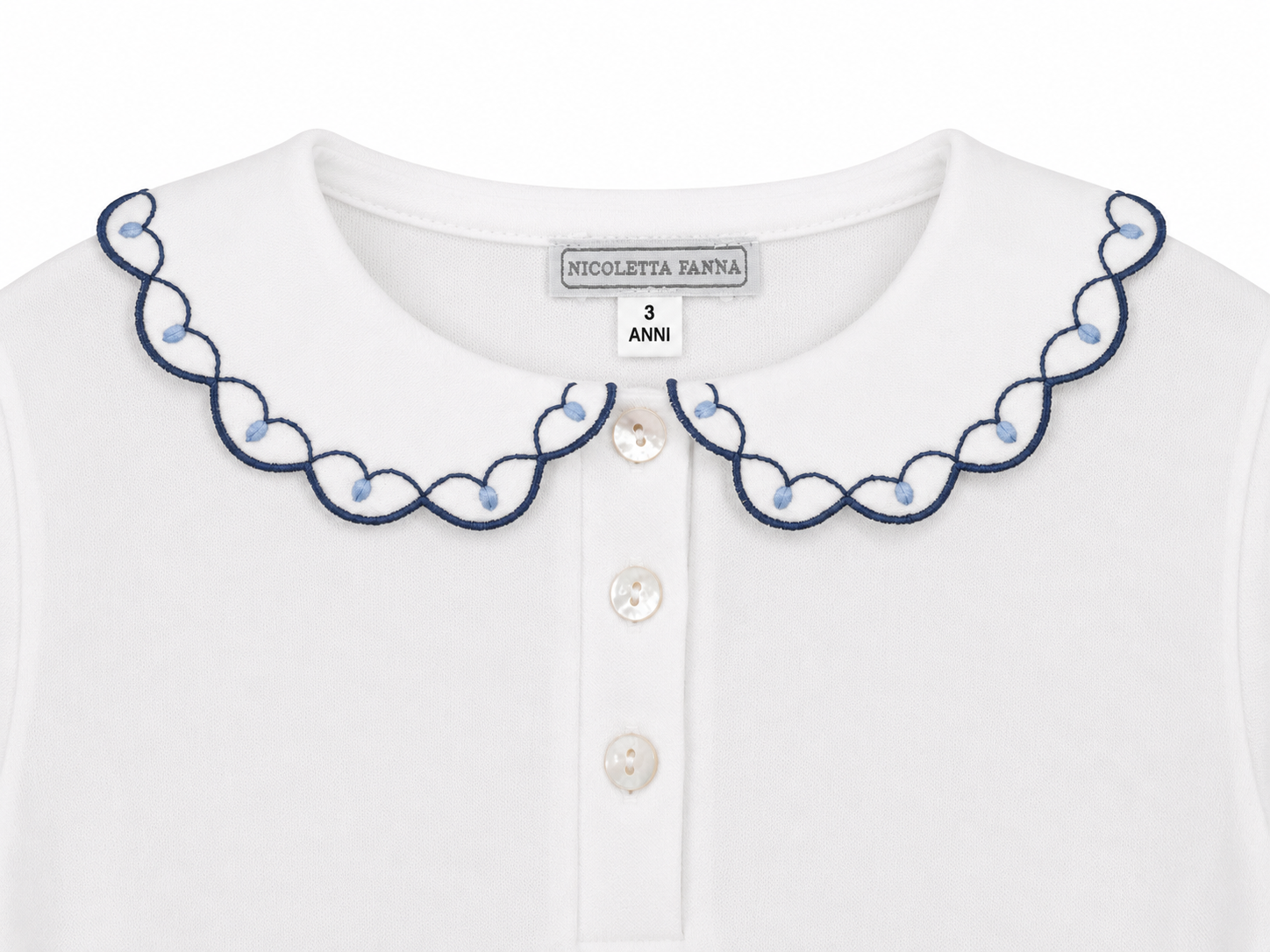 Asia Top - Blue and Light Blue