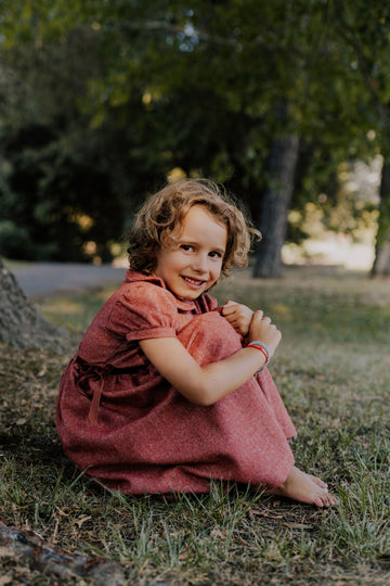 Petra Dress - Bordeaux