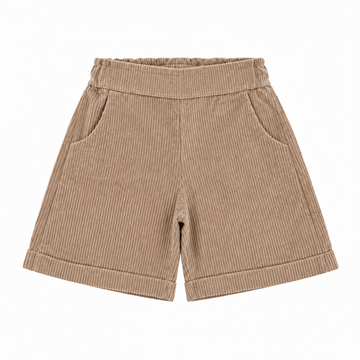 Shorts Velvet - Beige