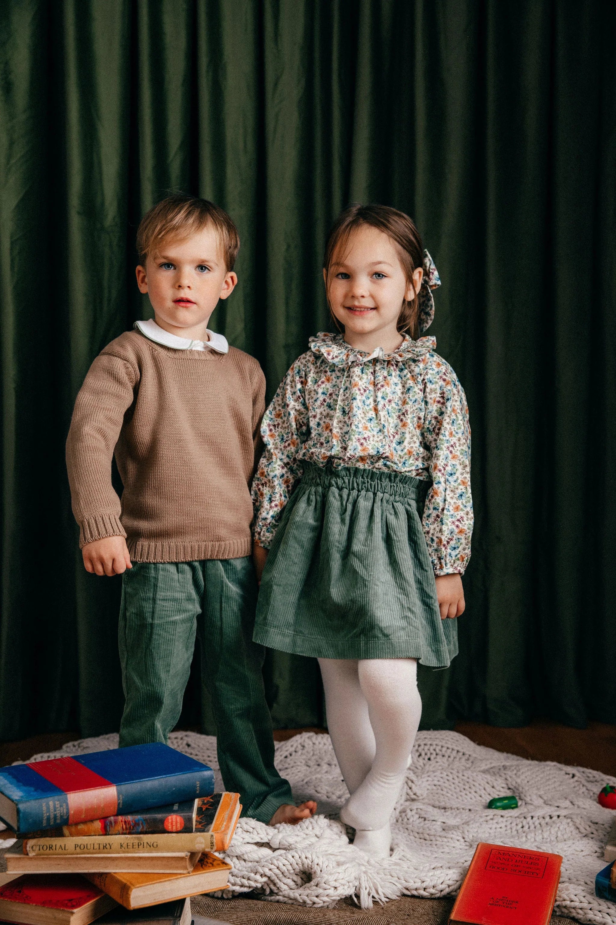 Fiore Smock Shirt - Green