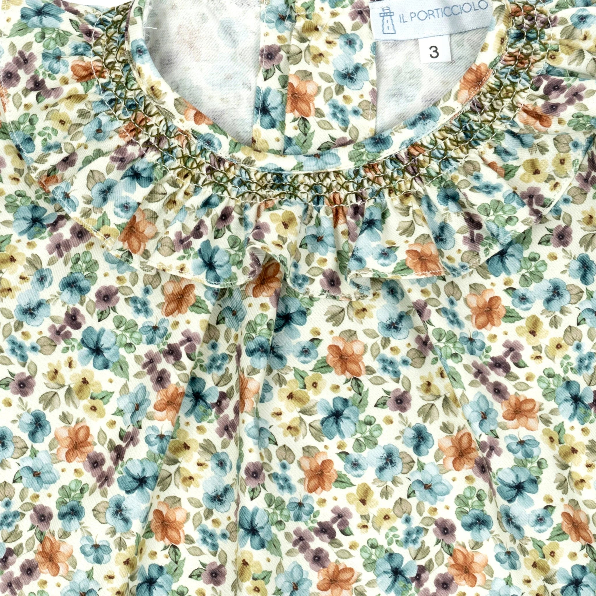 Fiore Smock Shirt - Green