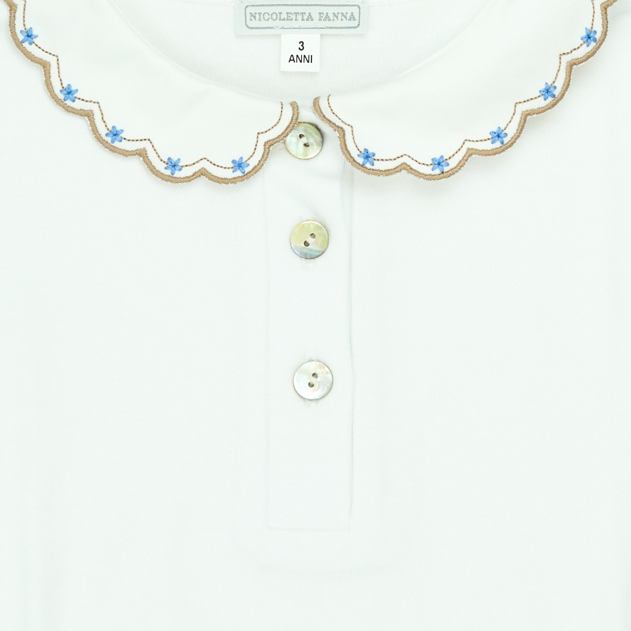 Asia - Beige and Light Blue