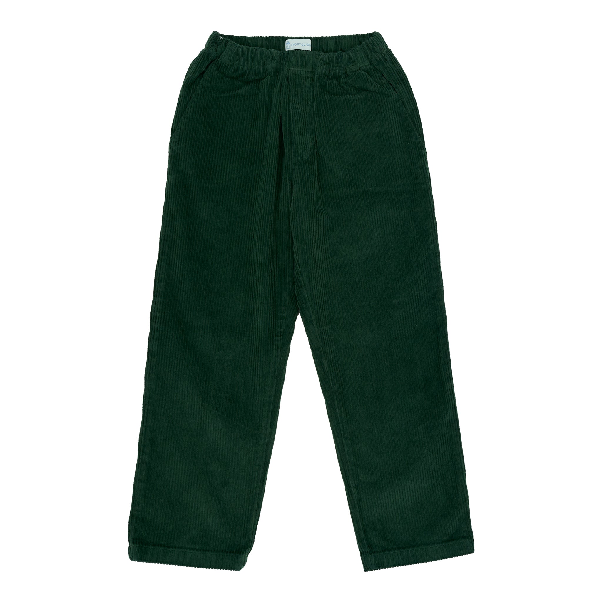 Trousers Velvet - Bottle Green