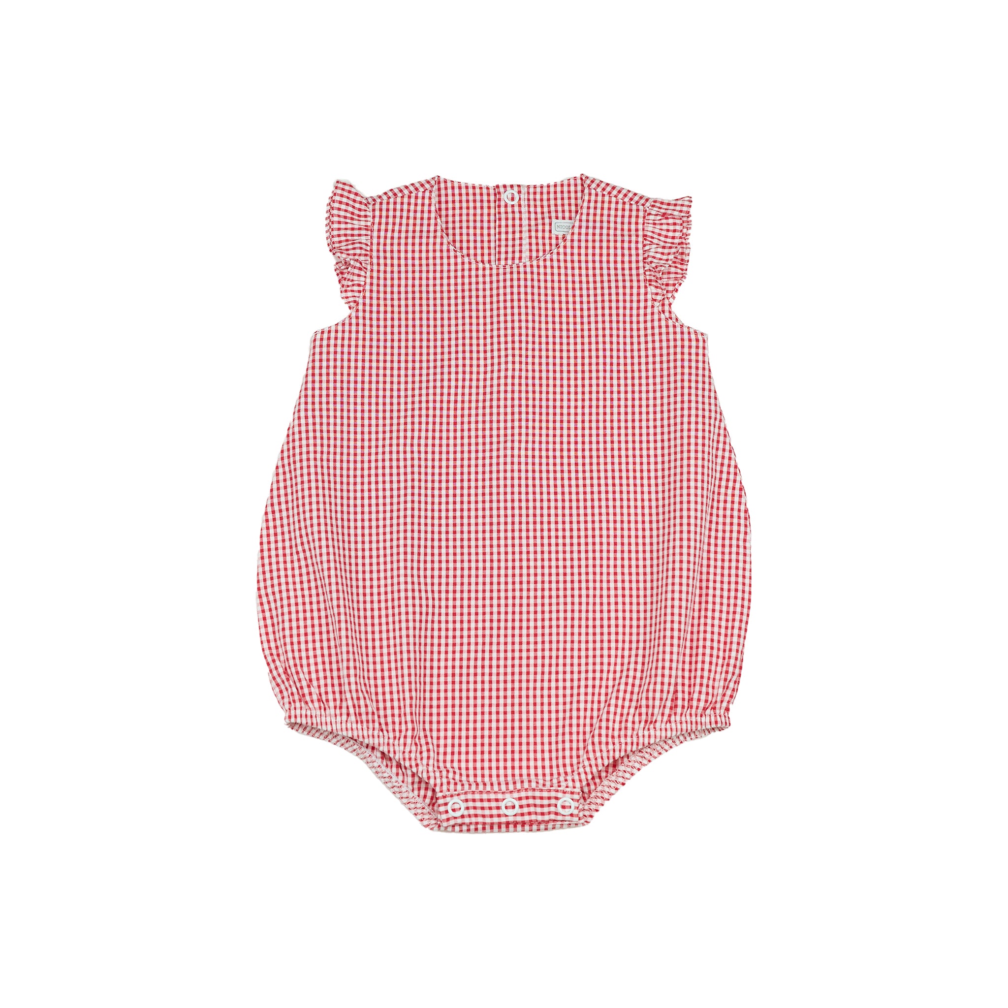 Tobia Romper - Vichy Red