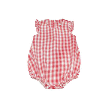Tobia Romper - Vichy Red