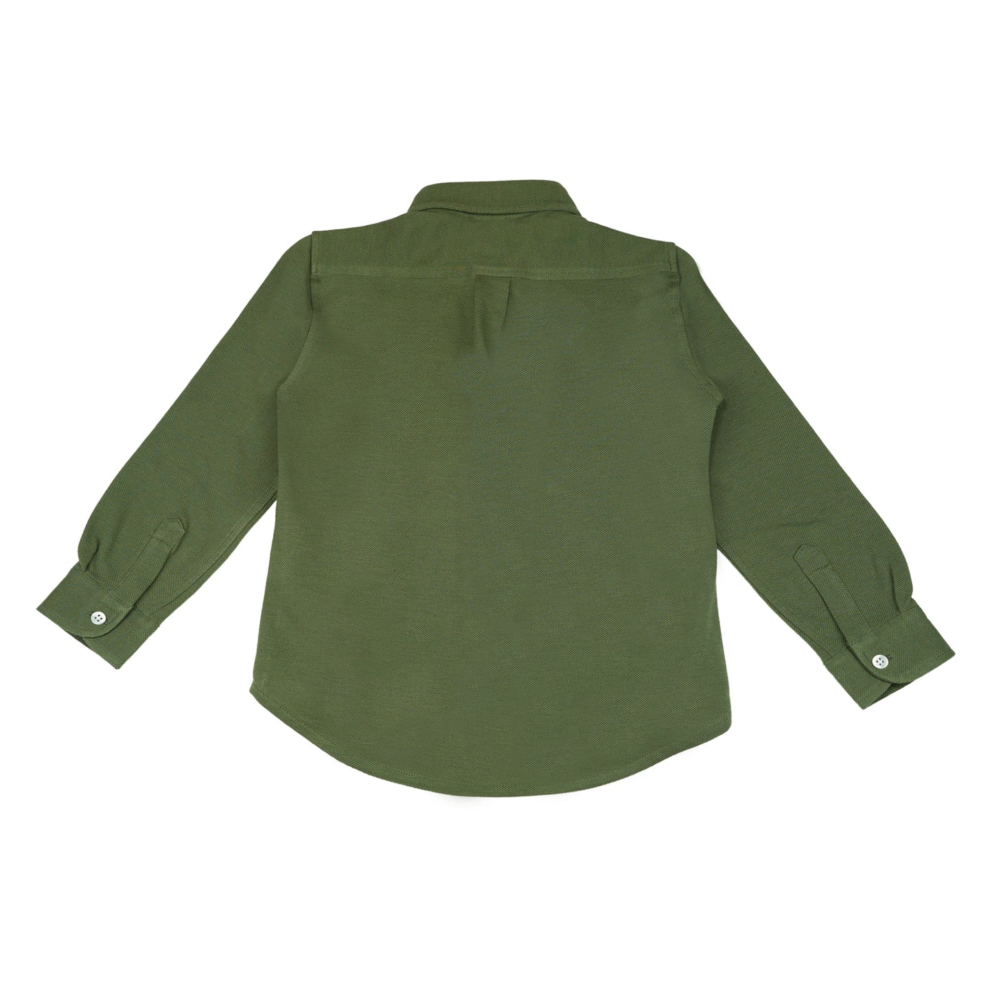 Boy Shirt - Military Green