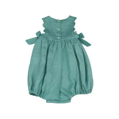 Caramella Romper - Sage Linen