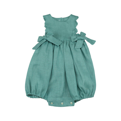 Caramella Romper - Sage Linen