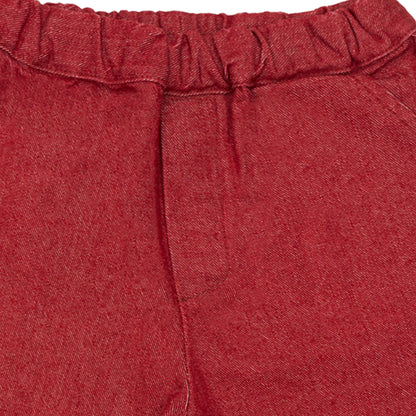 Shorts Jeans - Red