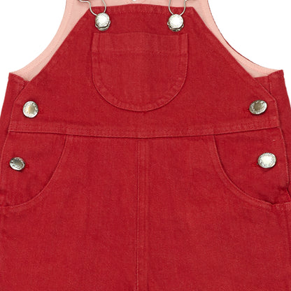 Overall Jeans - Red