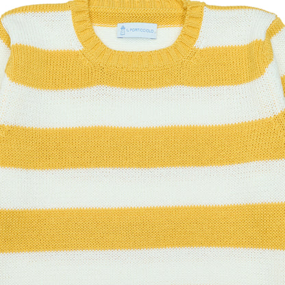 Carlo Jumper - White/Yellow