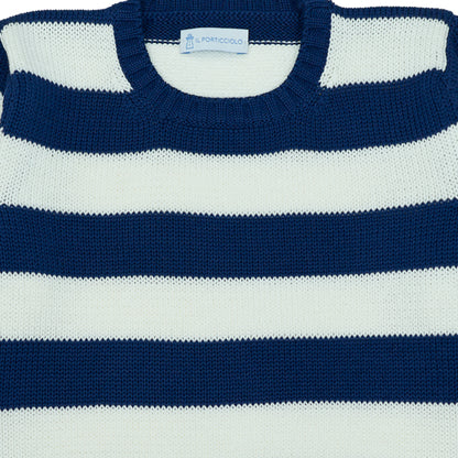 Carlo Jumper - Blue/White