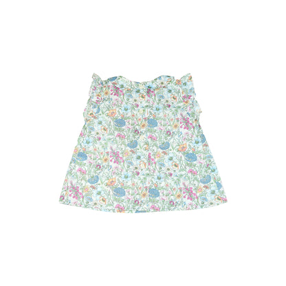 Baby Blouse - Flowers Sage