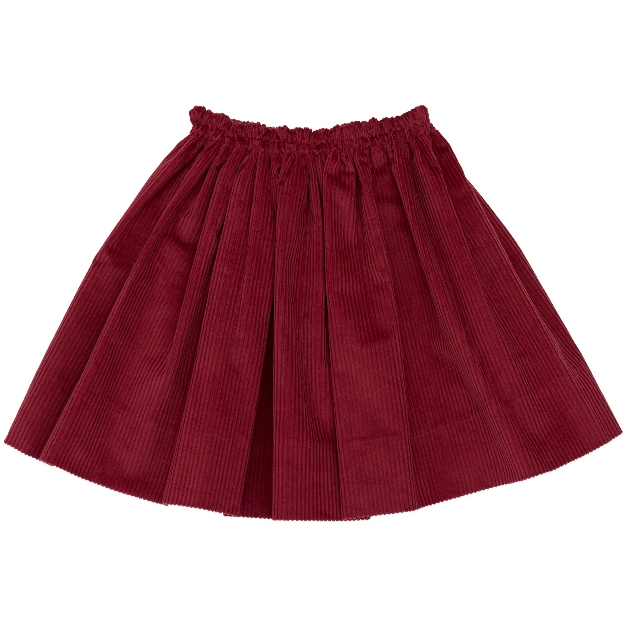 Giuditta Double Skirt - Cherry