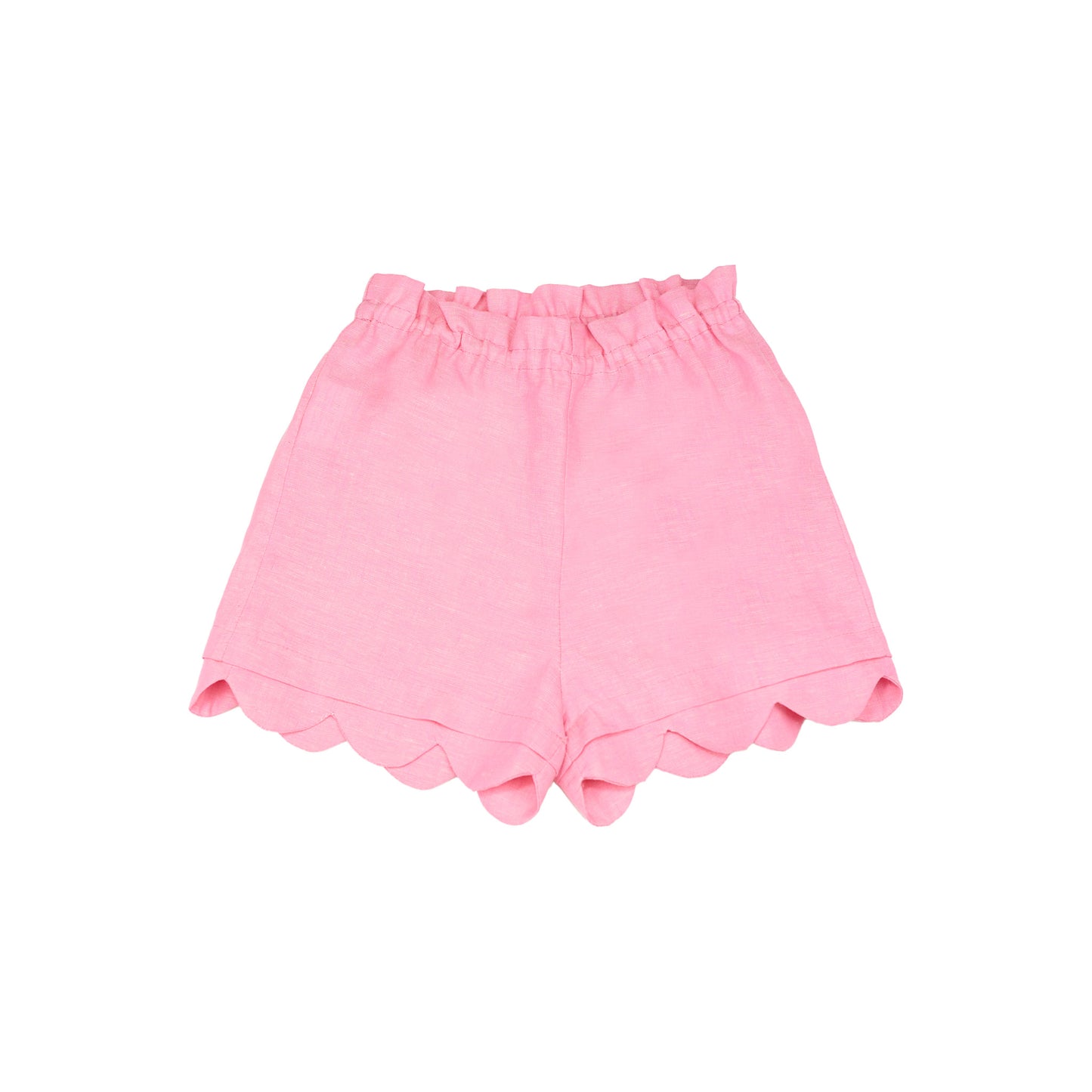 Waves Shorts - Pink Linen