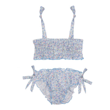 Bikini - Light Blue Flowers