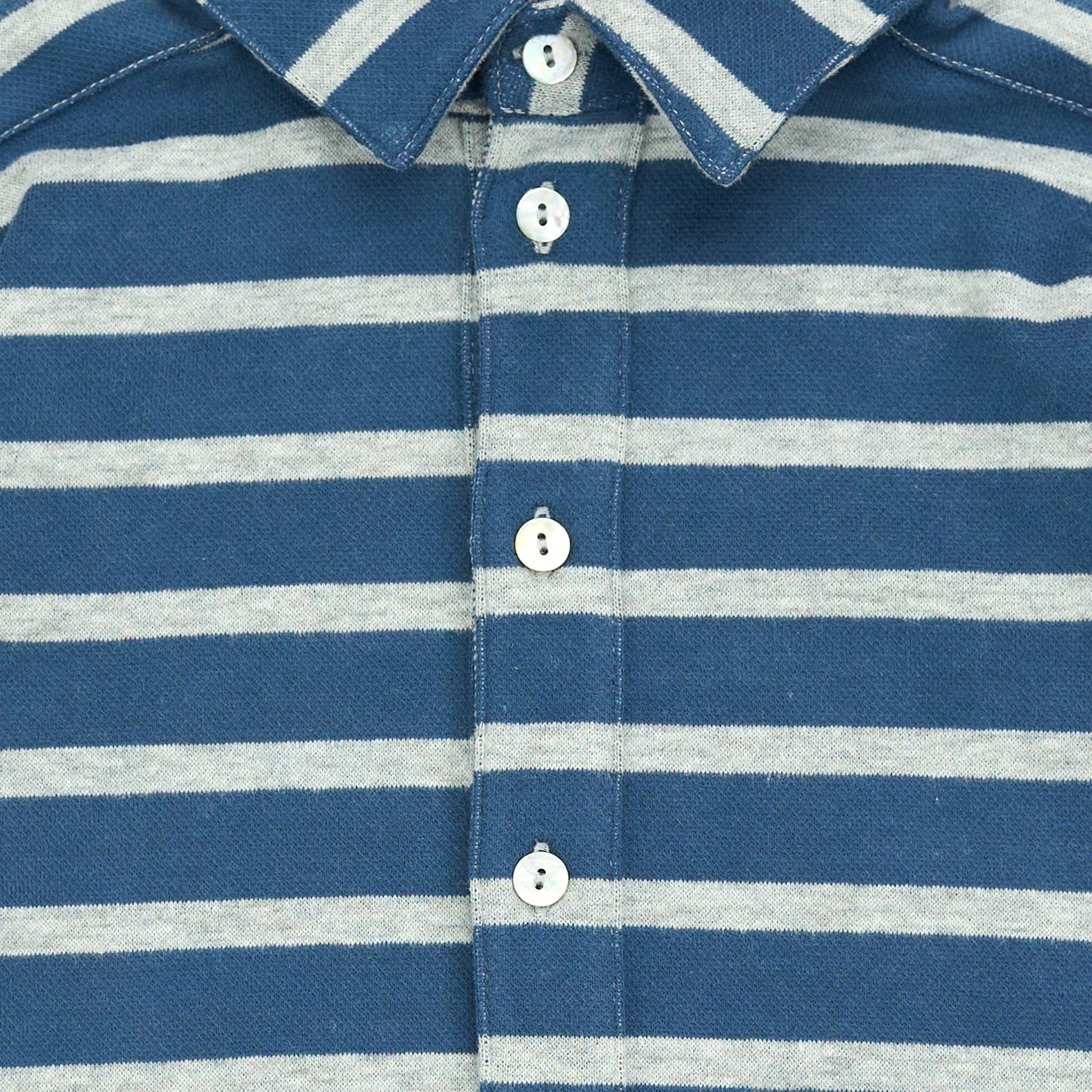 Jersey Shirt - Grey and Blue