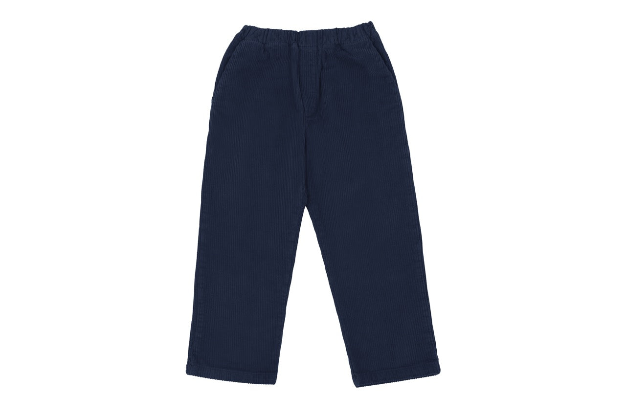 Trousers Velvet - Navy