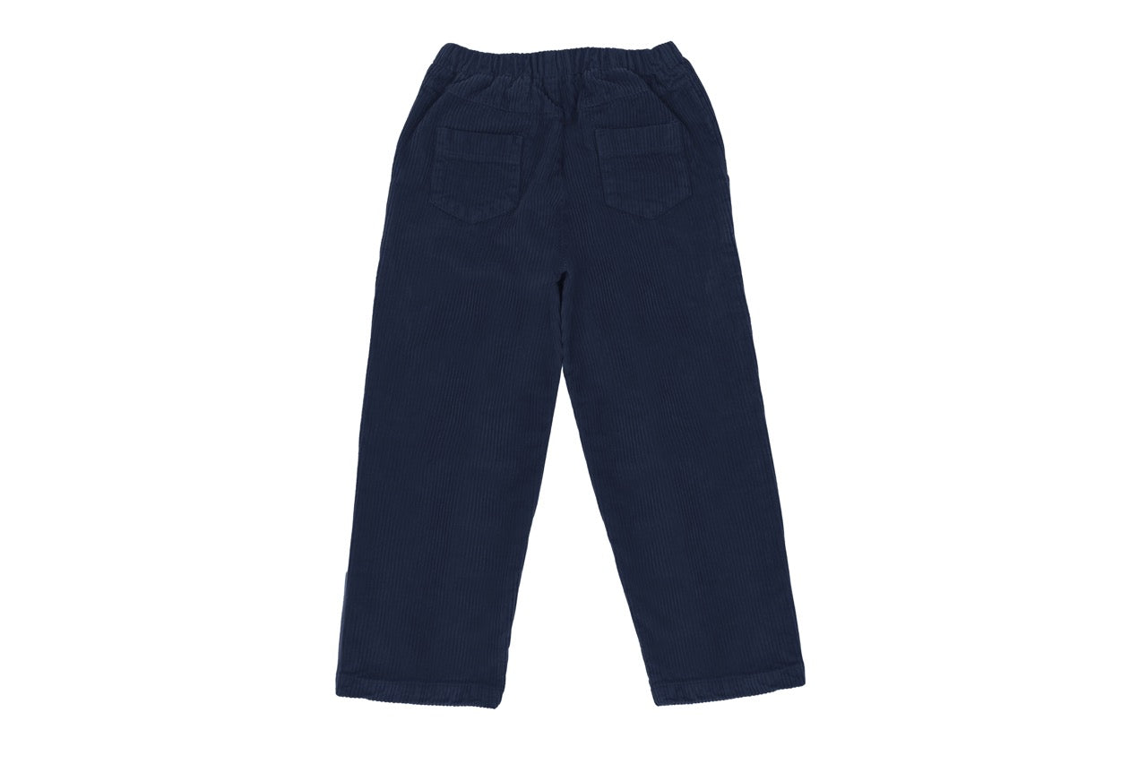 Trousers Velvet - Navy