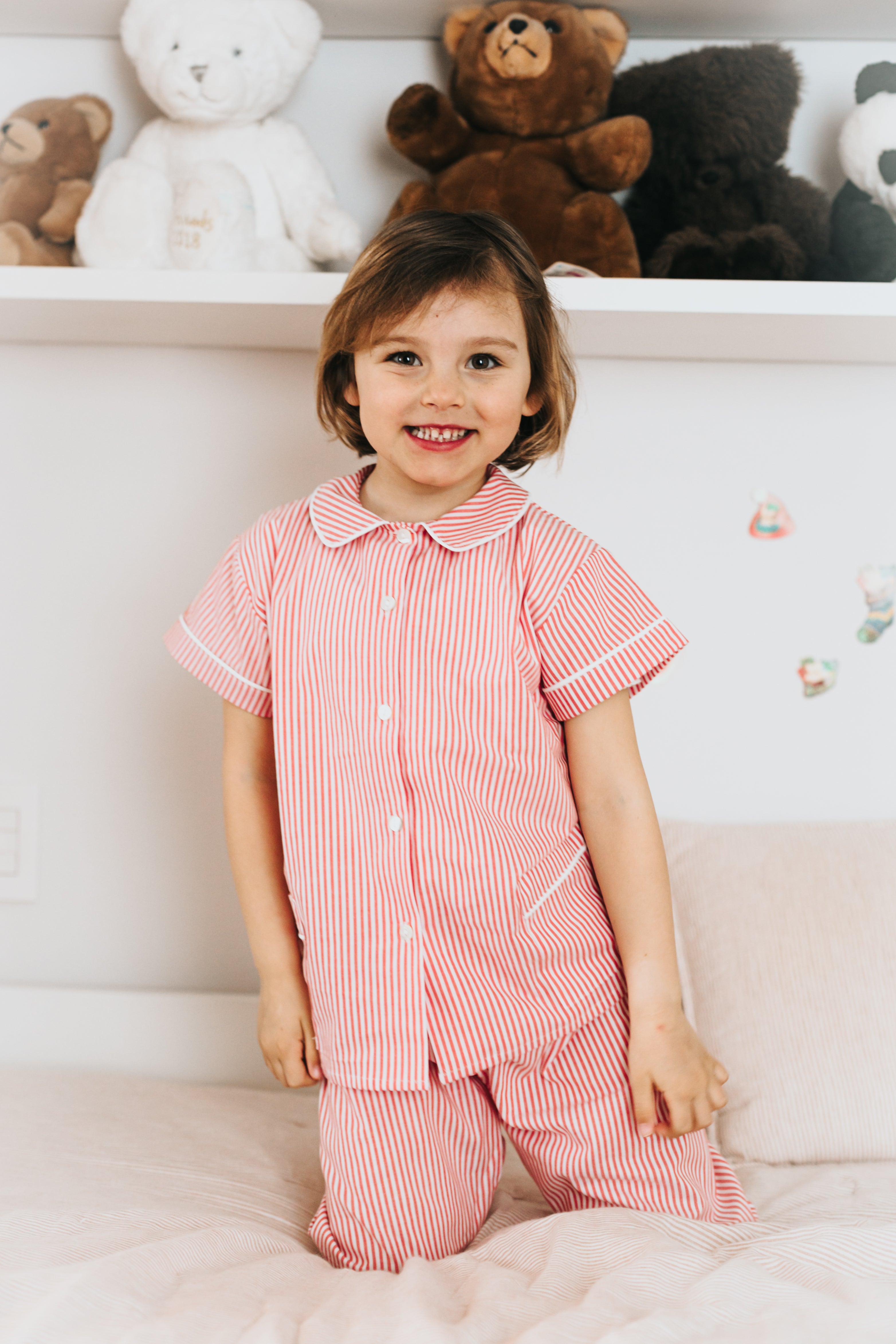 PJ - Unisex Red Stripes