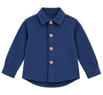 Piquet Shirt - Blue