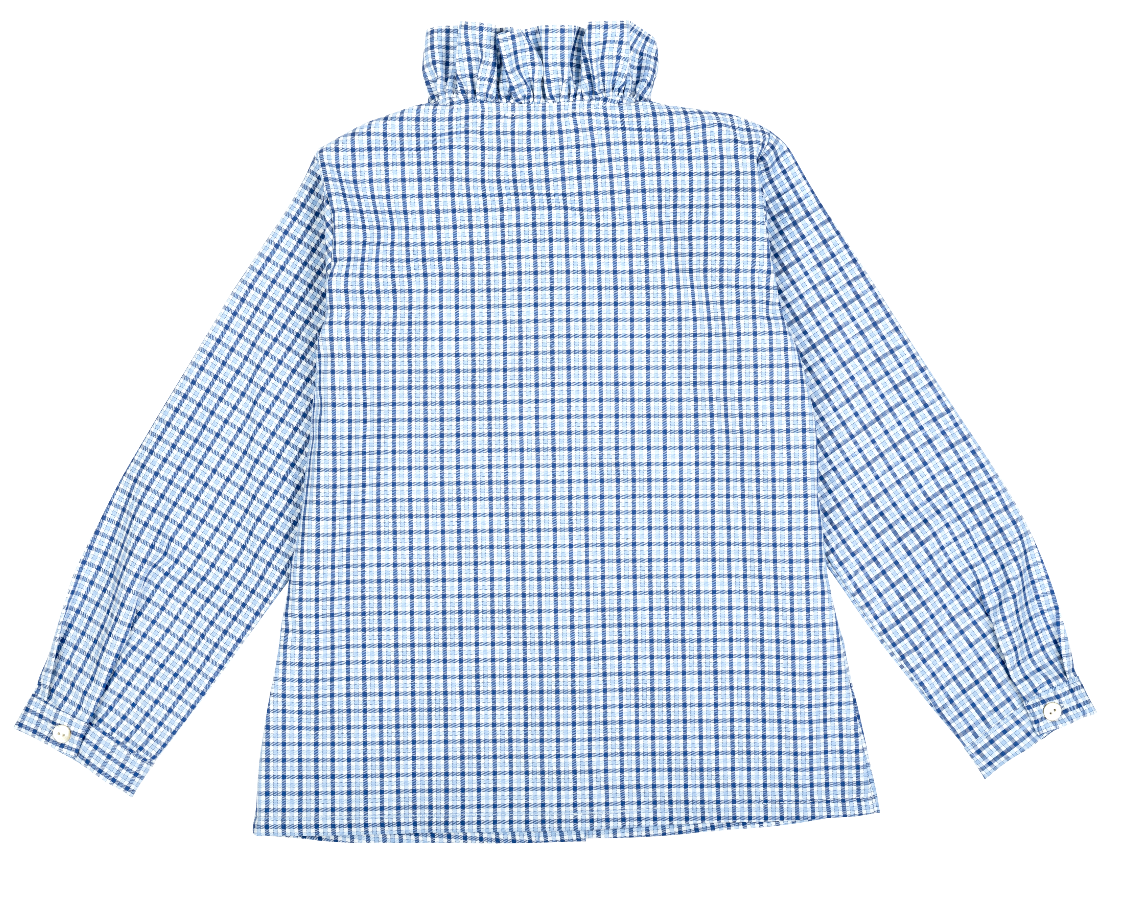 Shirt - Blue and Light blue Checks