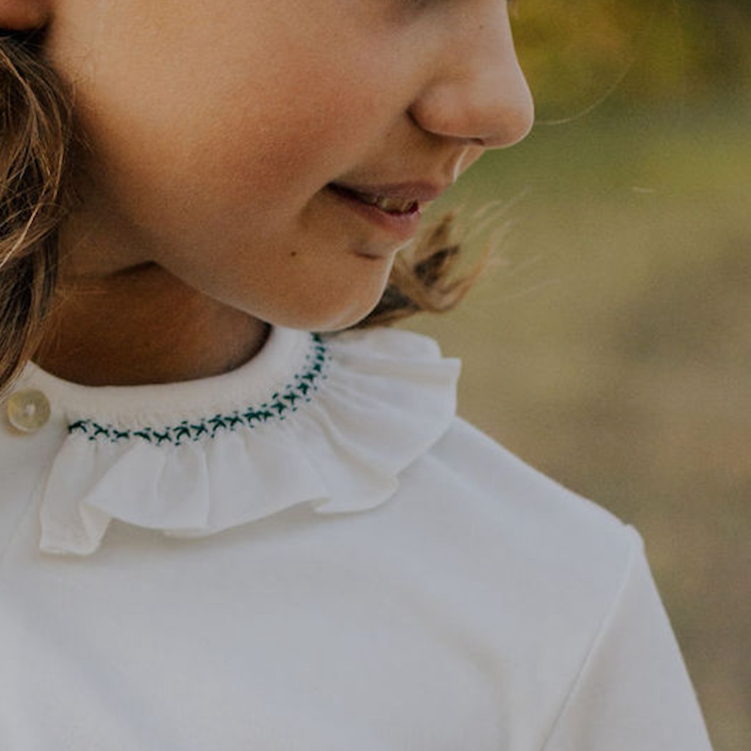 Girl Smock Body - Navy