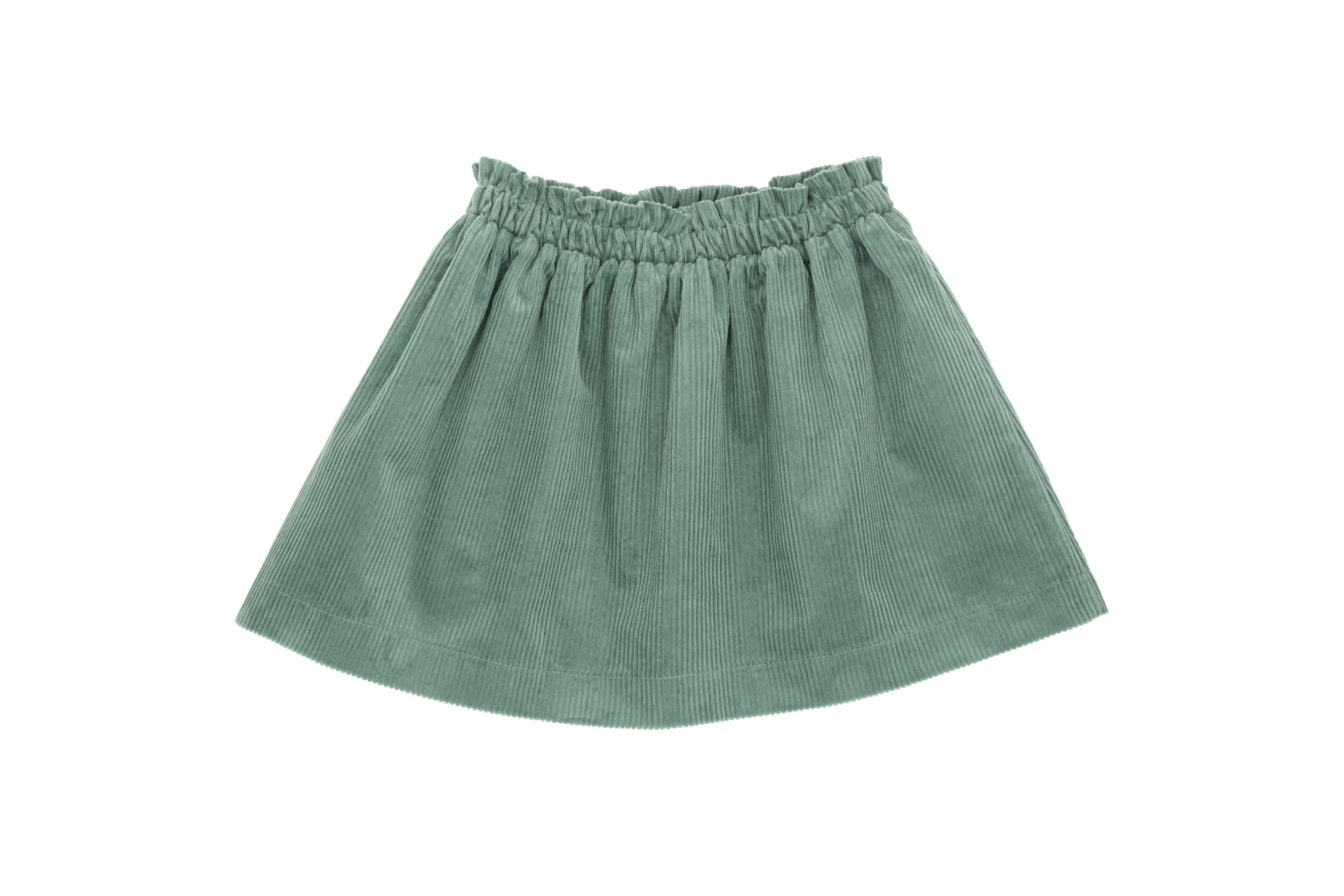 Elastic waist velvet skirt best sale